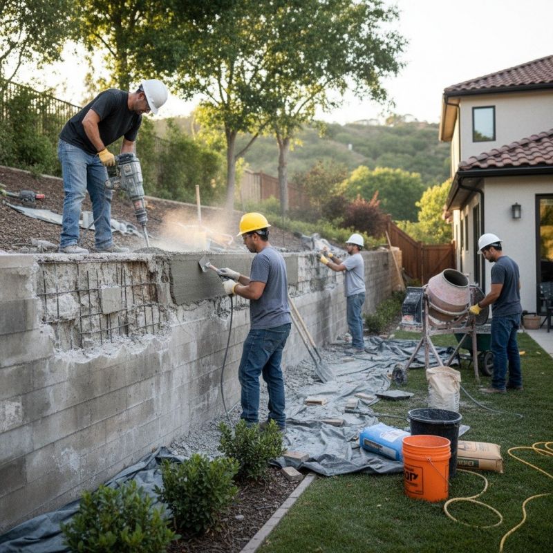 Contact About Concrete Wall Repair